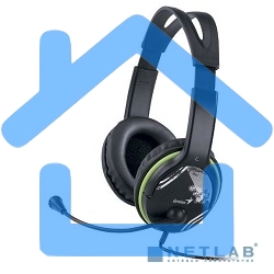 Гарнитура Genius HS-400А Black-Green