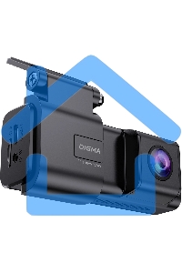 Видеорегистратор Digma FreeDrive 933W черный 4Mpix 1440x2560 1440p 110гр. SA 223