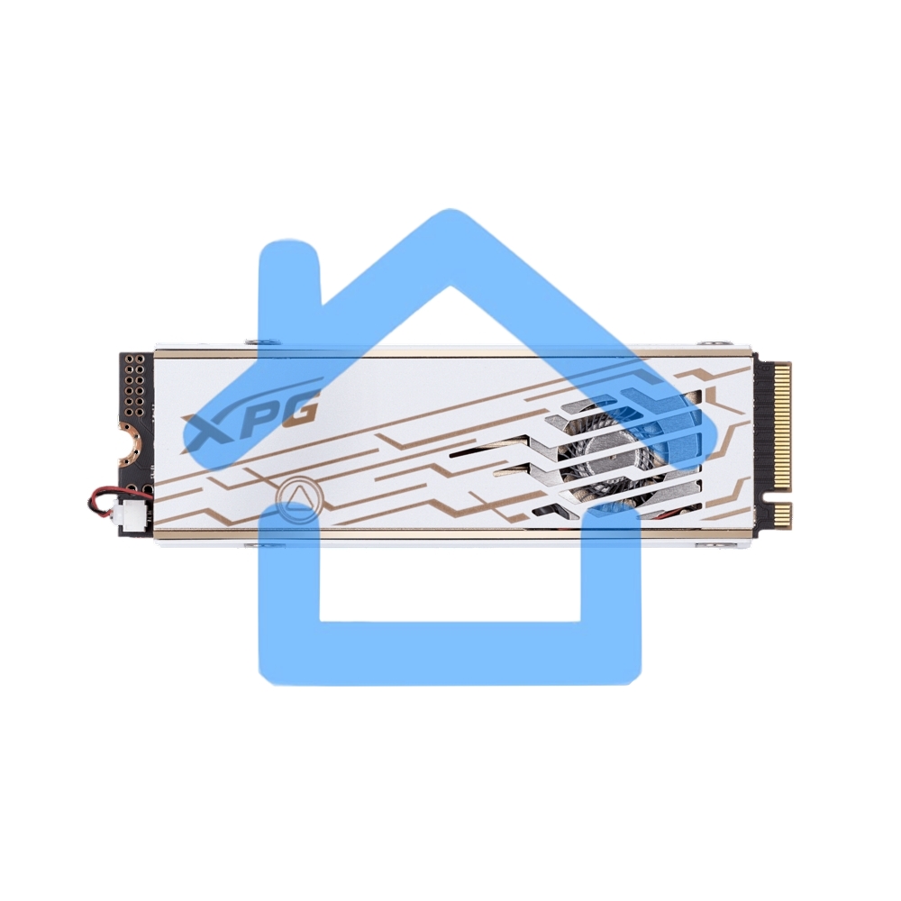 Накопитель SSD ADATA XPG MARS 980 PRO, 2000Gb, M.2(22x80мм), NVMe, PCIe 5.0 x4, 3D NAND, R/W 14000/13000Mb/s, IOPs 2 000 000/1 650 000, TbW 1480, DWPD 0.4, with Heat Sink (5 лет)