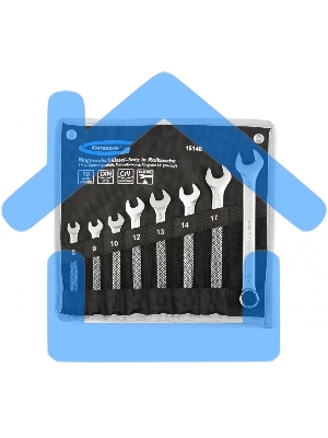 Набор комбинированных ключей GROSS 15148 (8 - 19 мм) 8 шт.