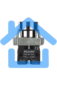 Кнопка XB2 красная NC Rexant