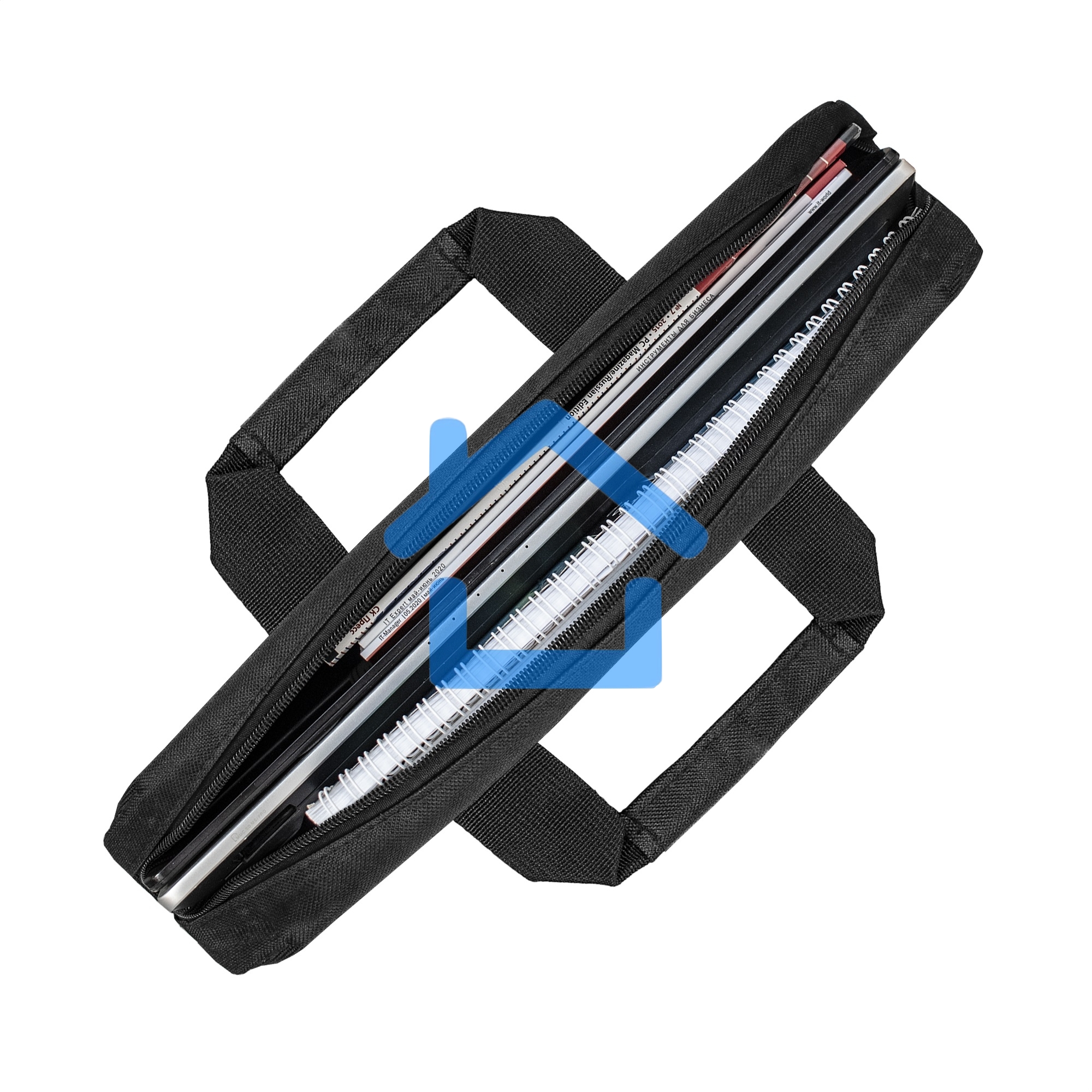 Сумка ExeGate Start S1517 Black, черная, полиэстер, для ноутбуков до 15.6