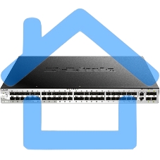 Коммутатор DGS-3130-54S Managed L3 Stackable Switch 48x1000Base-X SFP, 2x10Gbase-T, 4x10Gbase-X SFP+, CLI, 1000Base-T Management, RJ45 Console, USB, RPS, Dying Gasp