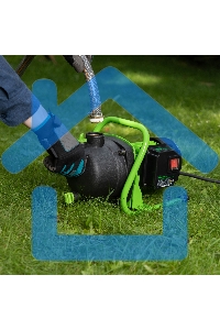 Садовый поверхностный насос СПН850-П, 850 Вт, напор 42 м, 3500 л/ч, пластик Сибртех