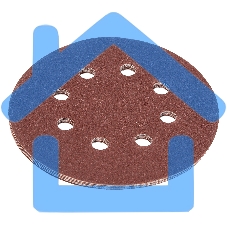 Круг абразивный Matrix на ворсовой подложке под 