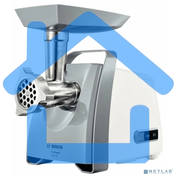 Мясорубка электрическая Bosch ProPower MFW66020 1800Вт белый/серый