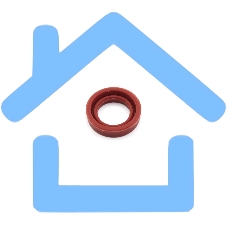 Манжета нижнего поршня ЗУ Bosch, Siemens, Melitta, Nivona