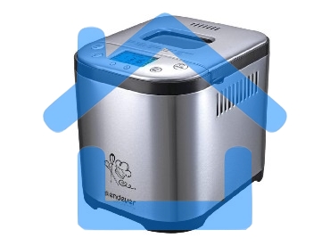 Хлебопечка Endever Skyline MB-52, 710Вт, 15 программ, таймер 15ч, сохранение уст. прогр., авт. термостат, автоподогрев 60 мин