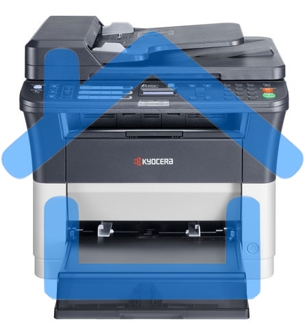 МФУ лазерное Kyocera Ecosys FS-1125MFP (1102M73RU0/1102M73RUV/1102M73RU2/1102M73NX2/1102M73DZ2), A4, ч/б, печ. до 25 стр/мин., скан. до 18 стр/мин. (ч/б) 6 стр/мин. (цвет), 600 x 600 dpi, USB, RJ-45