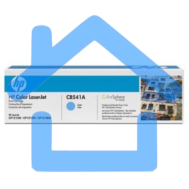 Картридж лазерный HP CB541A голубой LJ P1215/1515 (1400стр.)