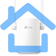 Усилитель TP-Link Wi-Fi AC750 Wi-Fi Range Extender, Wall Plugged,433Mbps at 5GHz + 300Mbps at 2.4GHz, 802.11ac/a/b/g/n, 1 10/100M LAN, WPS button, 2 fixed antennas поставляется без кабеля RJ-45