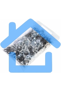 Комплект монтажный № 1 (винт, шайба, гайка), упаковка 50 шт. (КМ-1-50) (50 шт)