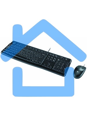 Комплект клавиатура + мышь Logitech Desktop MK120 (русская раскладка)