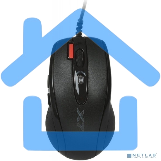 Мышь проводная A4Tech X-710BK черный, 2000 dpi, USB, кнопки - 7