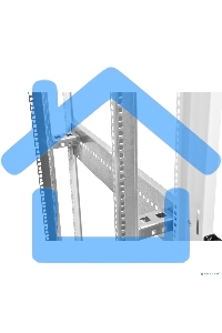 Шкаф телекоммуникационный напольный 42U (800x800) дверь металл (3 места), ШТК-М-42.8.8-3ААА