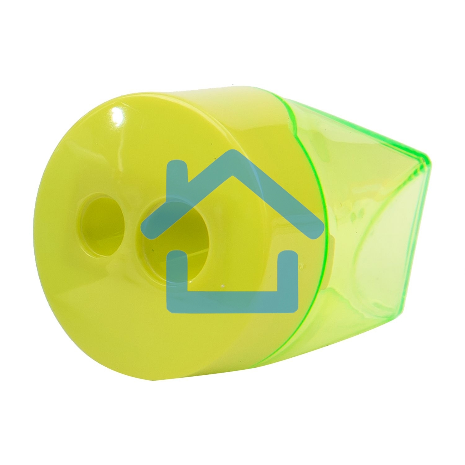 Точилка для карандашей ручная Deli E39768, 2 отверстия, пластик, ассорти