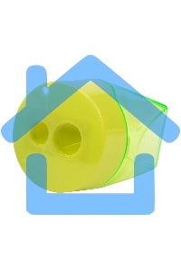 Точилка для карандашей ручная Deli E39768, 2 отверстия, пластик, ассорти