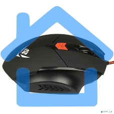 Мышь Dialog MOG-11U Nakatomi Gaming - 6 кнопок + ролик, USB,черная