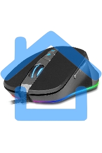 Мышь проводная SVEN RX-G970 черный, 4000 dpi, USB, кнопки - 7