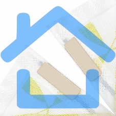 Дверная антимоскитная сетка цвет с цветами (магниты пришиты по всей длине сетки!)