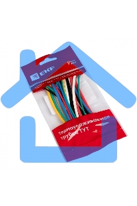 Набор трубок термоусадочных ТУТ 1/0.5; 1.5/0.75; 2/1; 2.5/1.25; 3/1.5 (6 цветов по 5шт 100мм) PROxima EKF tut-n-2-r