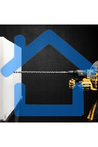 Бур по бетону Denzel двойная спираль, Cobalt W-tip, 18x600 мм, SDS PLUS