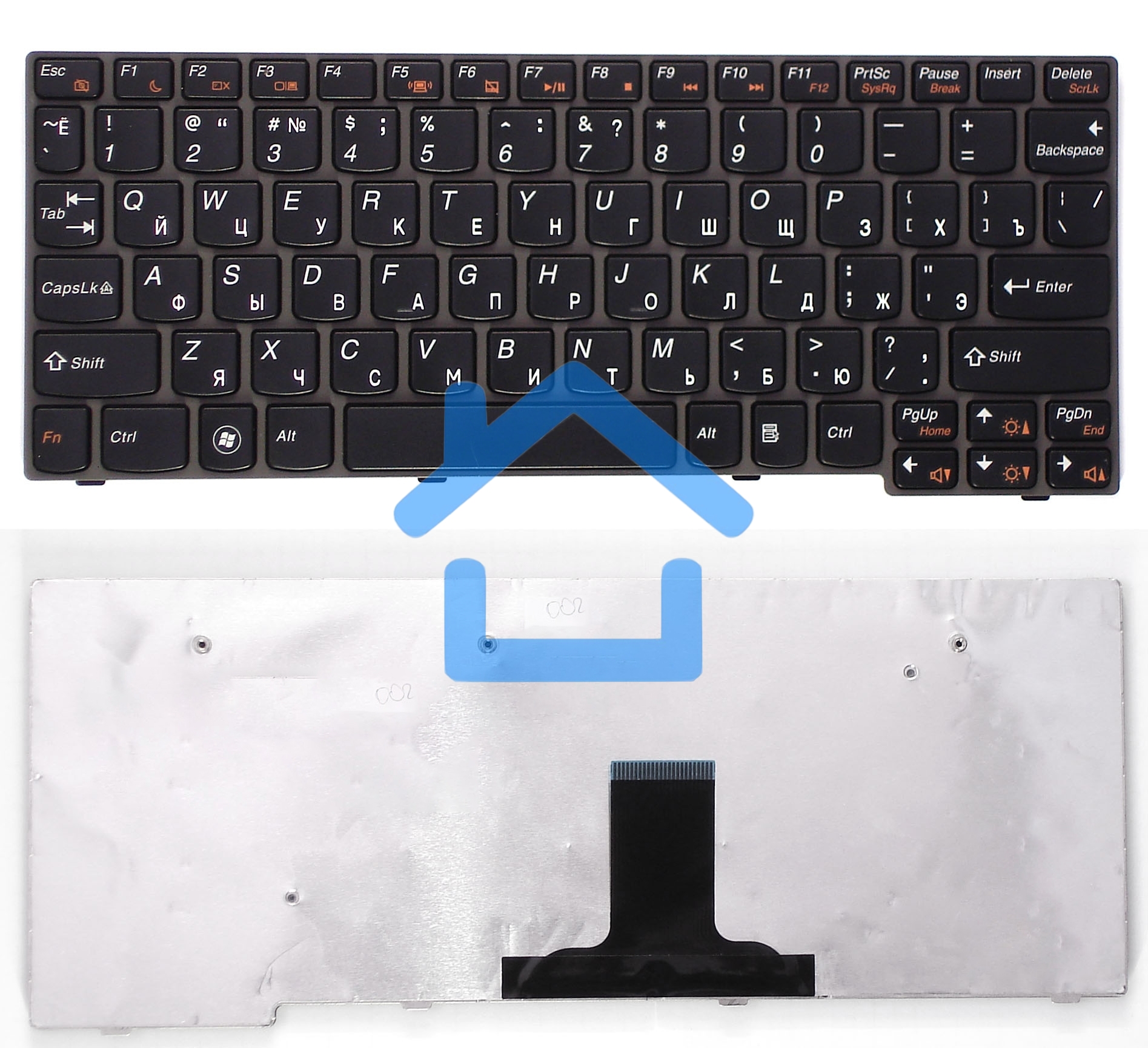 Клавиатура для ноутбука Lenovo IdeaPad S10-3 S10-3s S100 S110 черная