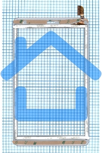 Сенсорное стекло (тачскрин) Turbopad Kids 8, белое