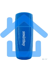 Флешка USB R/W Smartbuy R/W Scout Blue (SB016 Gb2SCB), 16 Gb, USB 2.0, R/W 15/12, синий
