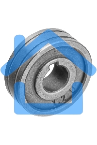 Подающий ролик, U профиль под алюминиевую проволоку 1,0-1,2 мм, 2 шт Denzel