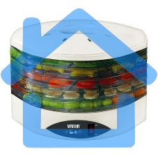 Сушилка для овощей и фруктов Mystery MDH-322 белый 250W