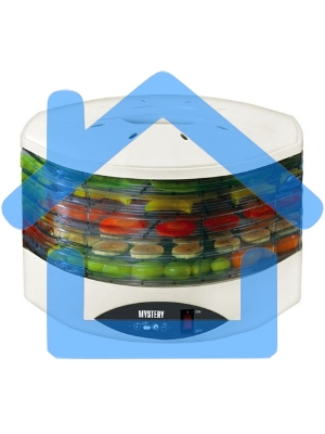 Сушилка для овощей и фруктов Mystery MDH-322 белый 250W