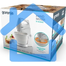 Миксер Gorenje M450WS, 450Вт, 5 скоростей, белый