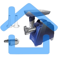 Мясорубка электрическая Аксион М61.04 темно-синяя