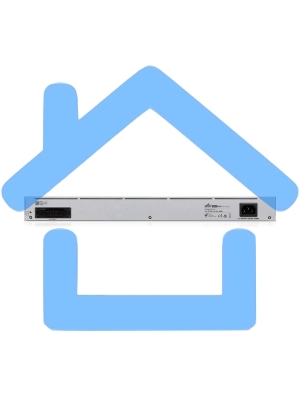 Коммутатор USW-Pro-24-POE-EU Ubiquiti UniFi Switch Pro 24 PoE 16x GLAN PoE+, 8x GLAN PoE++ (до 64 Вт на порт), 2x SFP+, раздает до 400 Вт