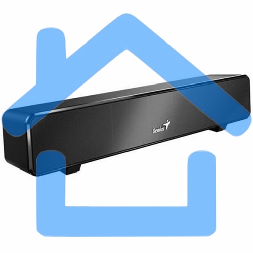 Мини саундбар Genius SoundBar 100. Ультракомпактный. Выходная мощность 6Вт. Тип подключения: USB. Частотная характеристика: 110-20000Гцz. Встроенный регулятор громкости. Аудиовыход 3,5 мм. черный