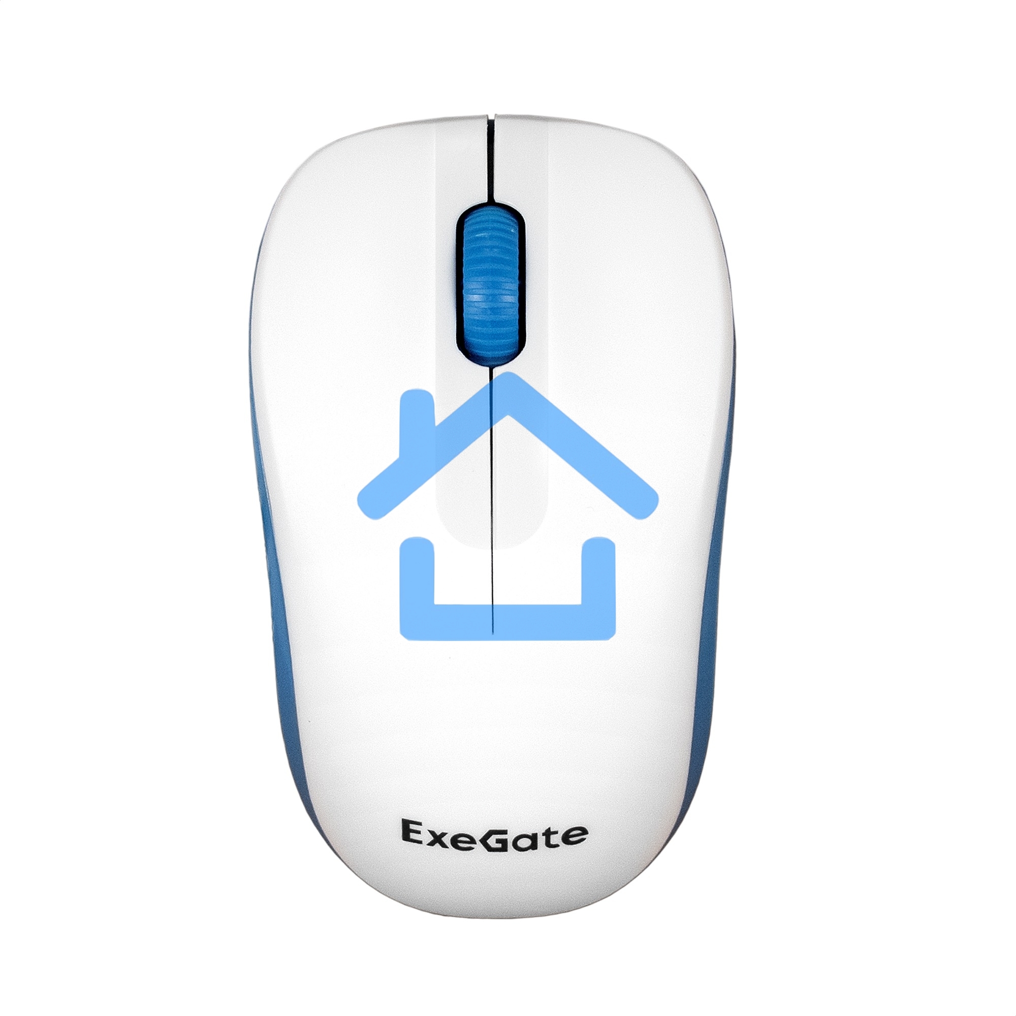 Мышь беспроводная ExeGate Professional Standard SR-9055W белый, 1200 dpi, радиоканал, USB, кнопки - 3