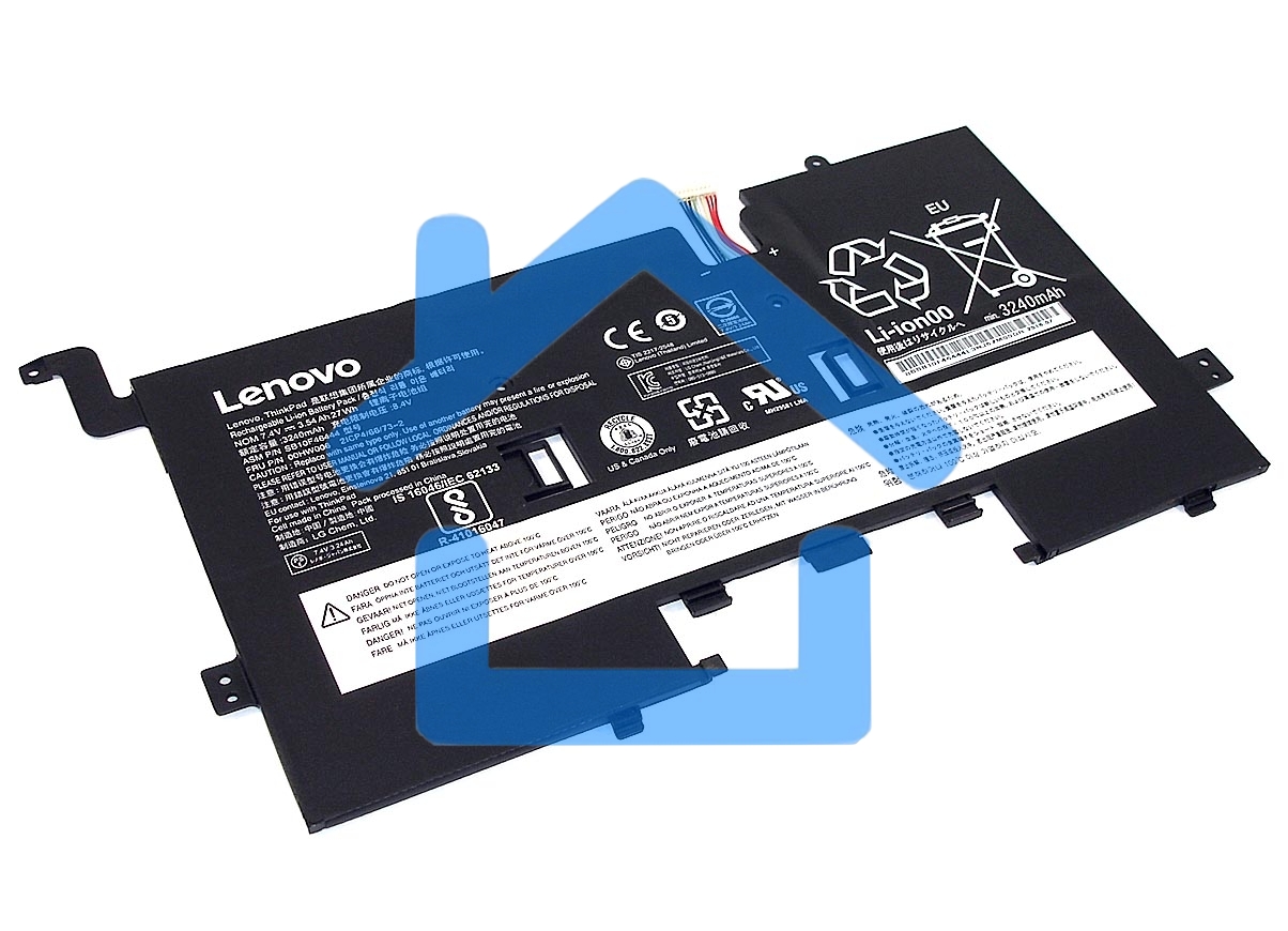 Аккумулятор для ноутбука Lenovo ThinkPad Helix 2, 3540mAh, 7.4V, Lenovo, 3535, 7.4V