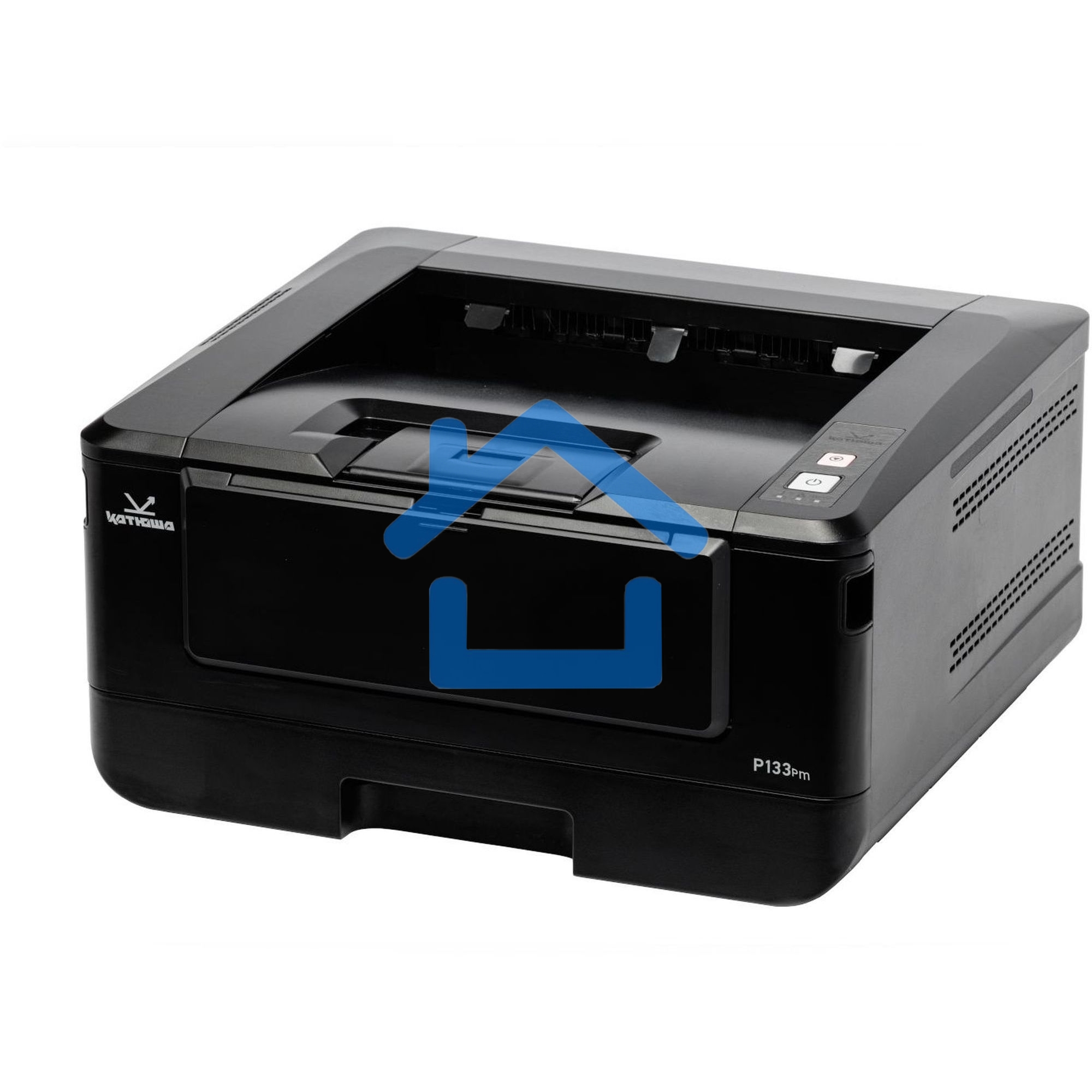 Принтер лазерный Катюша P133p (P133pm), А4, ч/б, печ. до 33 стр/мин., 1200x1200 dpi, USB, Wi-Fi (опционально), Ethernet RJ-45