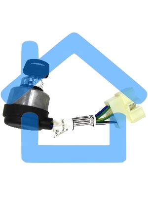 Замок зажигания для генераторов 6 контактов 141027