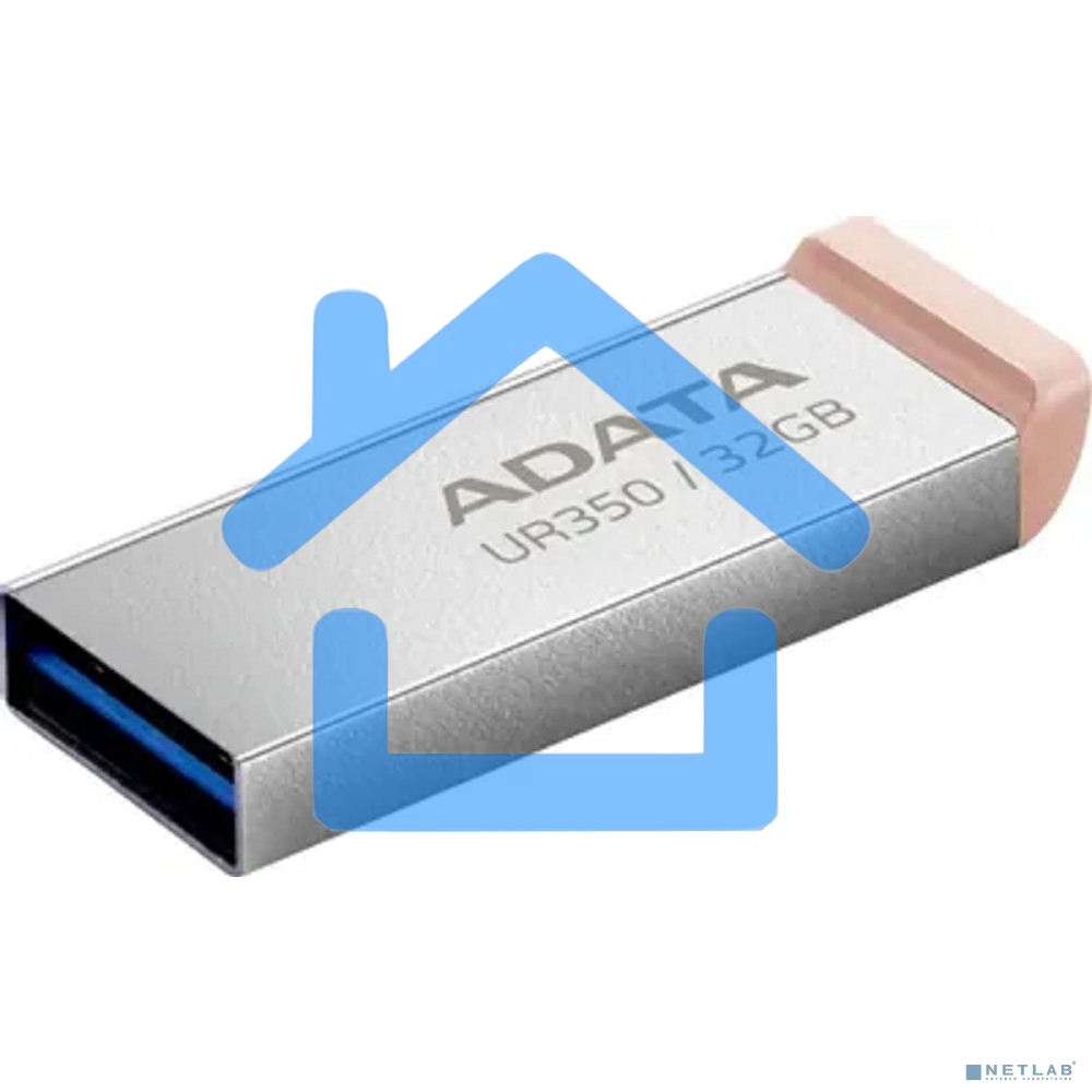 Флешка USB R/W ADATA UR350-32G-RSR/BG USB3.2 32G BROWN