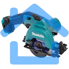 Пила циркулярная MAKITA HS301DWAE10.8В 2х2А·ч Li-ion 1500об\м диск-ф85мм рез-25.5мм 1.6кг чем