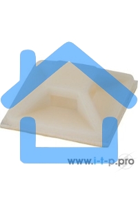 Площадка самоклеящаяся Rexant 20х20 мм, белая, упаковка 100 шт.