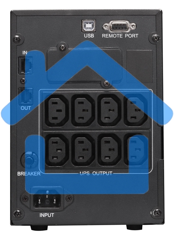 Источник бесперебойного питания Powercom Smart King Pro+ SPT-1500-II LCD 1200Вт 1500ВА черный