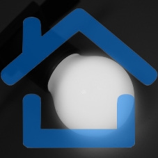 Лампа светодиодная Neon-night d-45 3 LED 1Вт шар . белая E27 25лм 220В