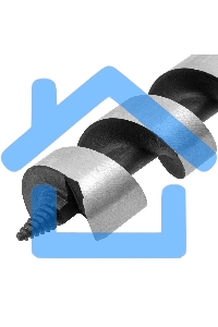 Сверло по дереву Matrix шнековое 40х230мм 6-гранный хвостовик