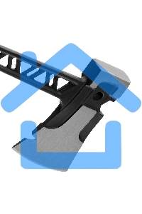 Топор цельнокованый Denzel 600 г, двухкомпонентная обрезиненная рукоятка