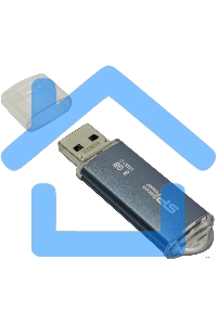Флешка USB Silicon Power R/W 8 Gb Marvel M01 SP008 Gb,UF3M01V1B USB 3.0 синий