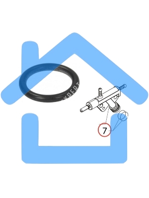 Уплотнитель клапана пара Intelia, Syntia ORM 0120-20