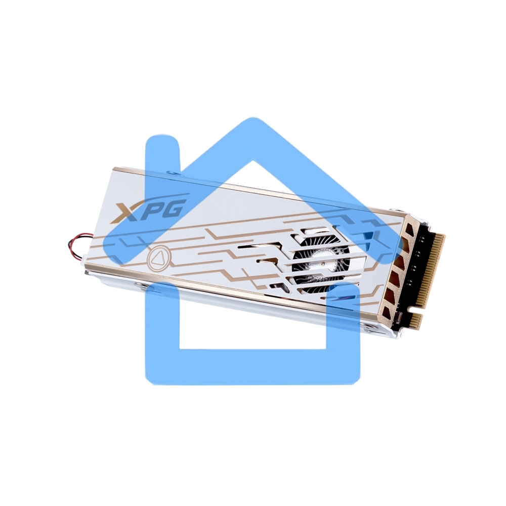 Накопитель SSD ADATA XPG MARS 980 PRO, 2000Gb, M.2(22x80мм), NVMe, PCIe 5.0 x4, 3D NAND, R/W 14000/13000Mb/s, IOPs 2 000 000/1 650 000, TbW 1480, DWPD 0.4, with Heat Sink (5 лет)